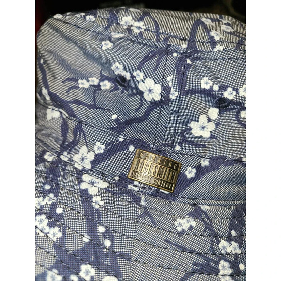 Warning Rocksmith Explicit Content Bucket Hat Men's Size L/XL Floral Print (E6) - Picture 2 of 5